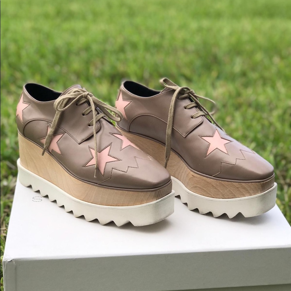 Stella McCartney - Elyse 80 Faux Leather star